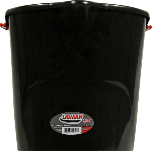 Libman® Utility Bucket - Black Perspective: front