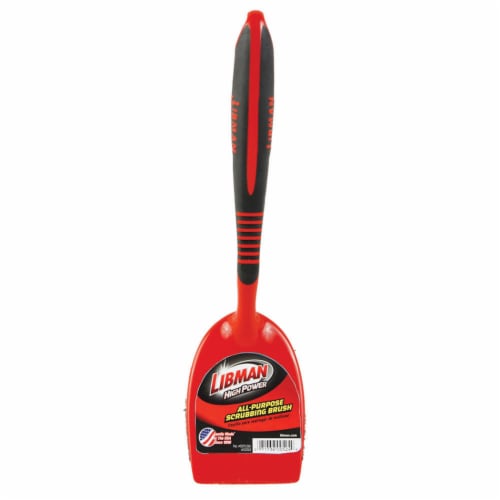 Libman Short Handle Scraper/Scrub Brush 524, 1 - City Market