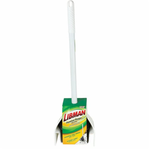 Libman® Premium Toilet Plunger and Caddy Perspective: front