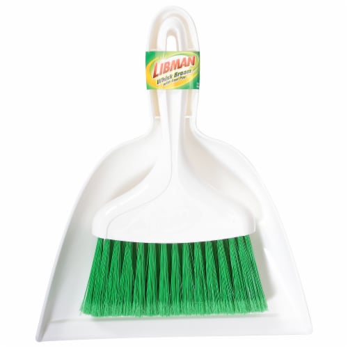 Libman® Dust Pan with Whisk Broom Perspective: front