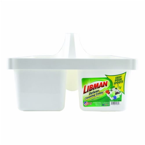 Libman® Deluxe Cleaning Caddy - White Perspective: front