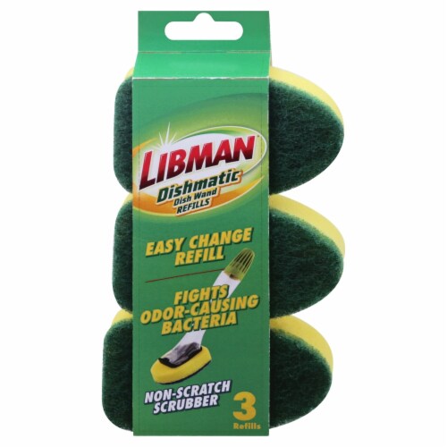 Libman® Dishmatic® Dish Scrubber Wand Refills, 3 ct - Harris Teeter