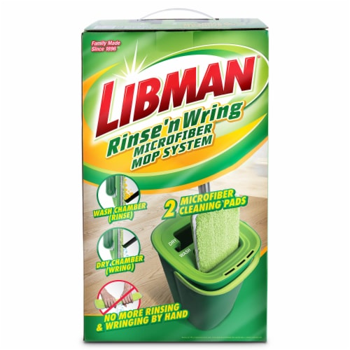 Libman® Rinse 'n Wring Microfiber Mop System Perspective: front