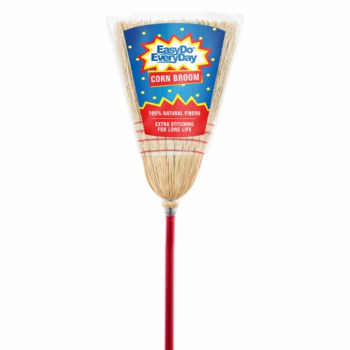 Libman Easy Do Every Day Corn Broom Perspective: front