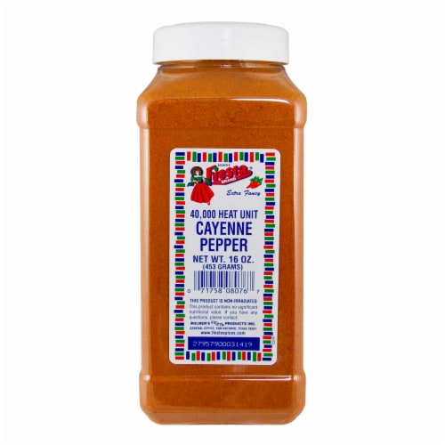 Fiesta® Extra Fancy Cayenne Pepper Perspective: front