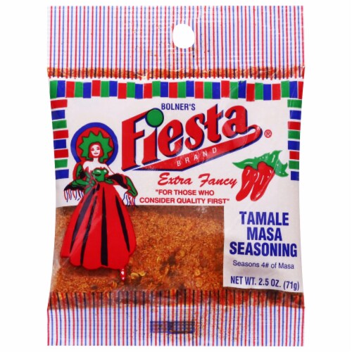 Fiesta Tamale Masa Seasoning Perspective: front