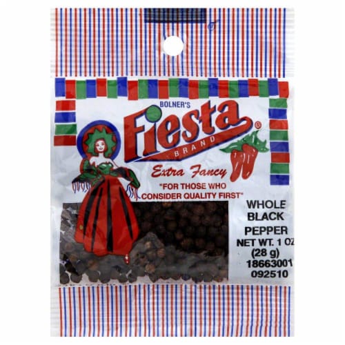 Fiesta® Whole Black Pepper Perspective: front