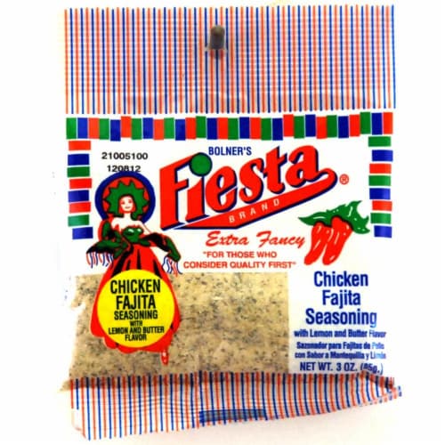 Fiesta® Chicken Fajita Seasoning Perspective: front
