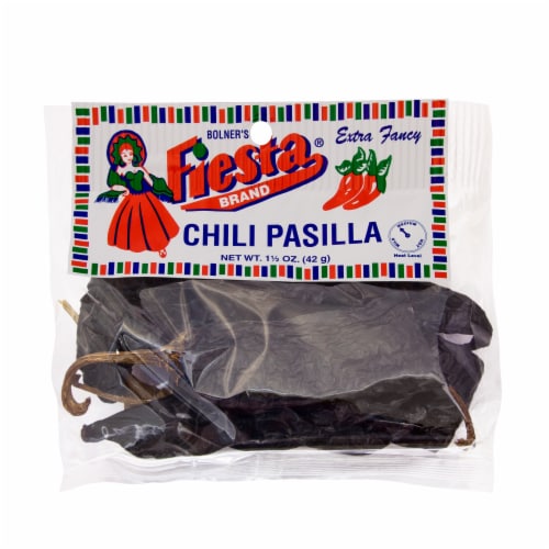 Fiesta® Chili Pasilla Pods Perspective: front