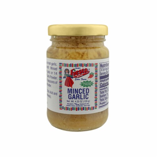 Fiesta® Minced Garlic Perspective: front