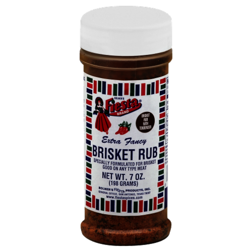 Fiesta® Extra Fancy Brisket Rub Perspective: front