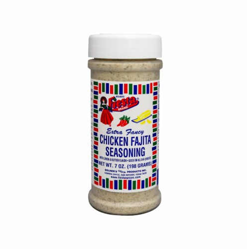 Fiesta® Extra Fancy Chicken Fajita Seasoning Perspective: front