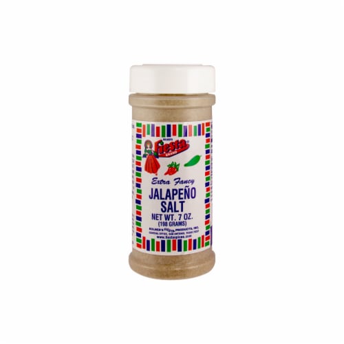 Fiesta® Extra Fancy Jalapeno Salt Perspective: front