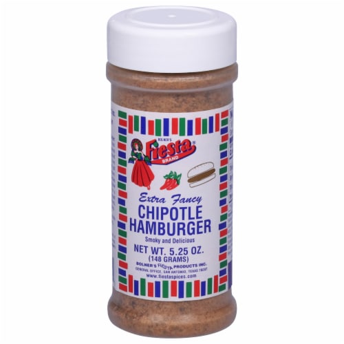 Fiesta® Extra Fancy Chipotle Hamburger Seasoning Perspective: front