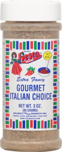 Fiesta® Extra Fancy Gourmet Italian Choice Seasoning Perspective: front