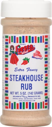 Fiesta® Extra Fancy Steakhouse Rub Perspective: front