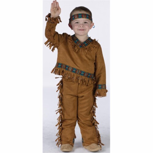 Costumes For All Occasions FW131021TS American Native American Boy Toddler 24-2T Perspective: front