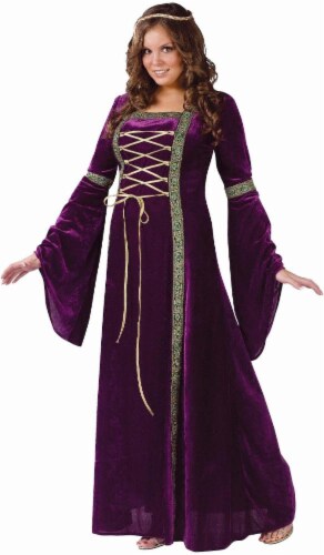 Fun World Plus Size Renaissance Lady Costume Perspective: front