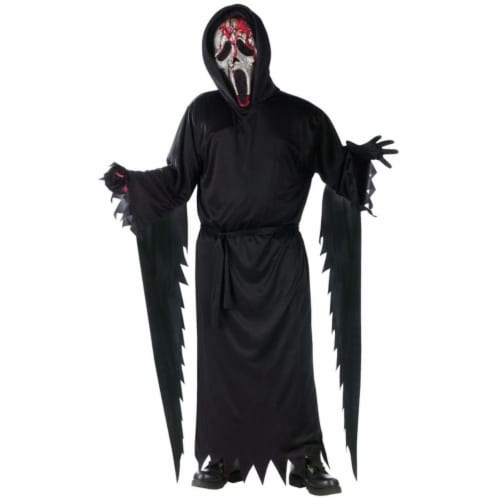 Costumes For All Occasions FW130482LG Zombie Ghost Face Bleeding Child 10-14 Perspective: front