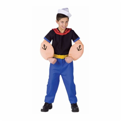Costumes For All Occasions FW102722LG Large Popeye Child 12-14 Perspective: front