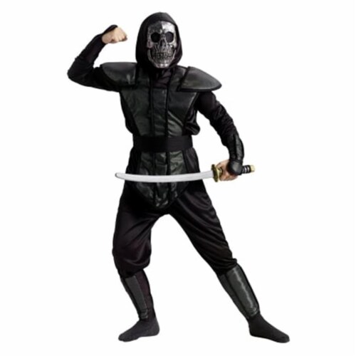 Costumes For All Occasions FW130412LG Large Ninja Master Child 12-14 Perspective: front