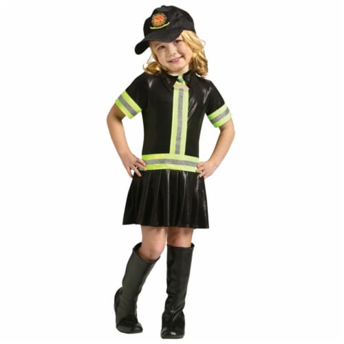 Costumes For All Occasions Fire Girl Child 4-6 Costume Perspective: front