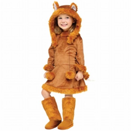 Holiday Times Children's Sweet Fox Costume - Brown Perspective: front