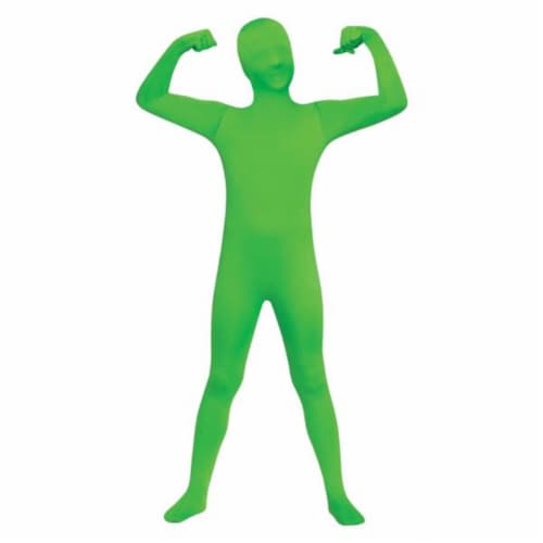 Costumes for all Occasions FW131262GRM Skin Suit Green Chld 8-10 Perspective: front