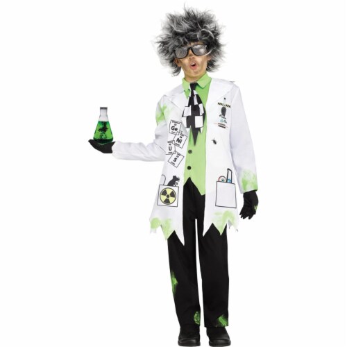 Fun World FW112482SM Childs Mad Scientist Boys Costume - Small Perspective: front