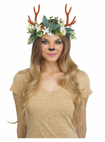 Fun World Woodland Critter Deer Headpiece Perspective: front
