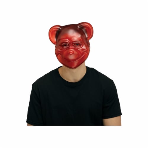 Fun World Goofy Gummee Bear Mask - Red Perspective: front
