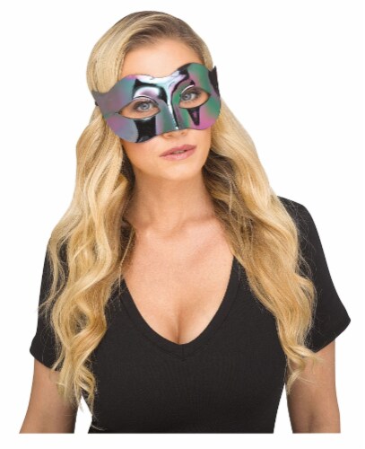 Fun World Oil Slick Mask Perspective: front