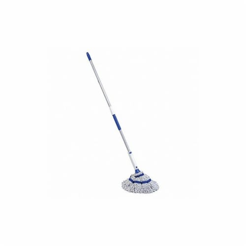 Quickie Wet Mop Kit,4 in W,Blue 72036M4 Perspective: front