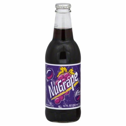 NuGrape Grape Soda Perspective: front