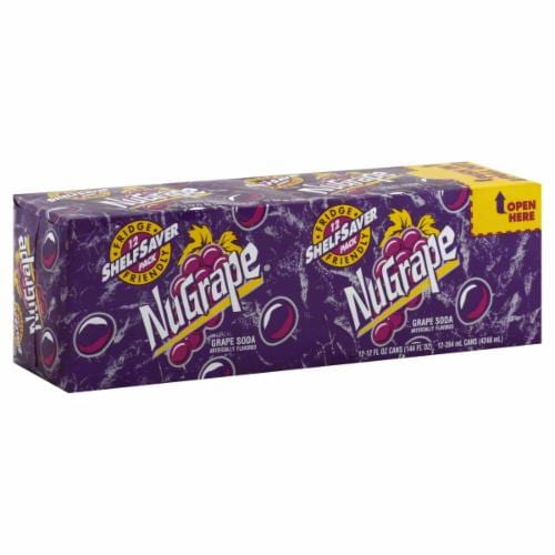 NuGrape Soda, 12 Cans/12 Fl Oz - Foods Co.