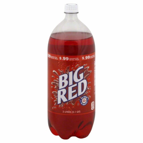 Big Red Soda Perspective: front