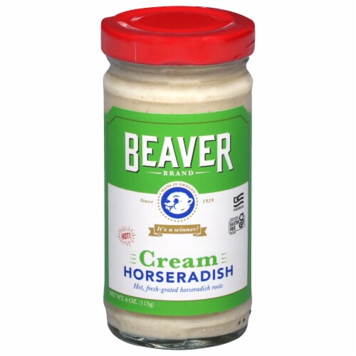 Beaver™ Cream Style Horseradish Perspective: front