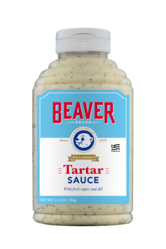 Beaver Brand Seafood Tartar Sauce Perspective: front