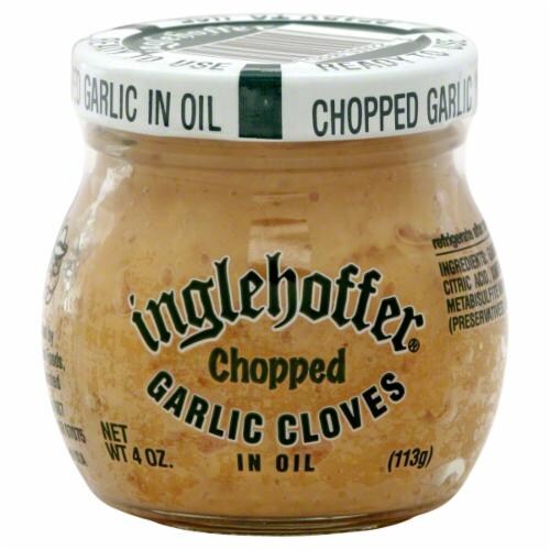 Inglehoffer Chopped Garlic Cloves Perspective: front