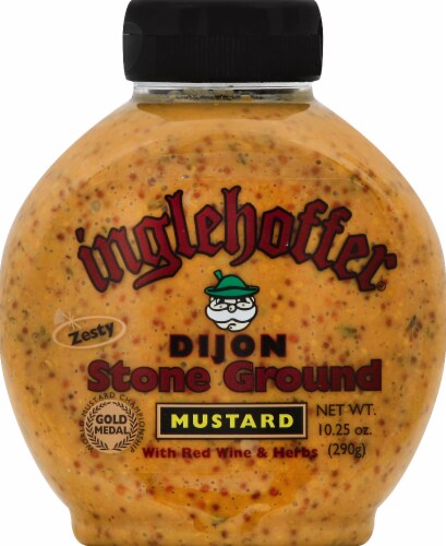 Inglehoffer® Stone Ground Dijon Mustard Perspective: front