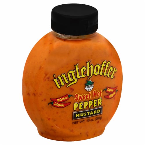 Inglehoffer Sweet Hot Pepper Mustard Perspective: front