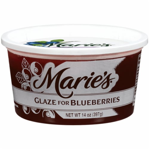 Marie's Glaze for Blueberries Perspective: front