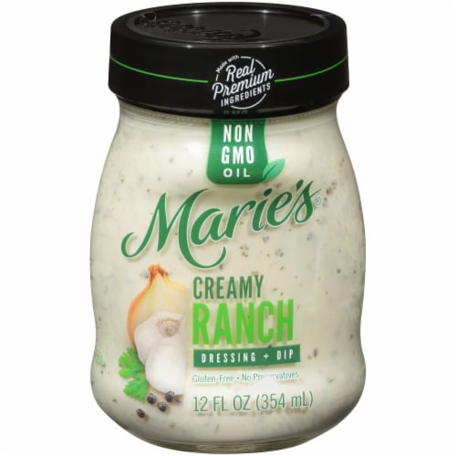 Marie's® Creamy Ranch Dressing + Dip Perspective: front