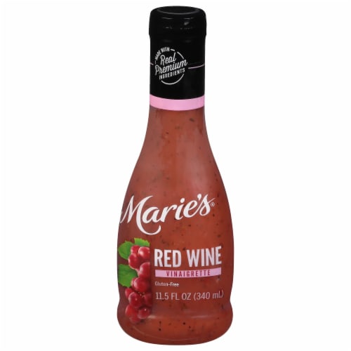 Marie's Red Wine Vinaigrette Dressing Perspective: front