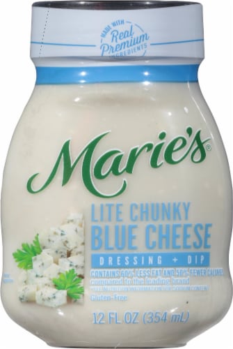 Marie's® Lite Chunky Blue Cheese Dressing + Dip Perspective: front