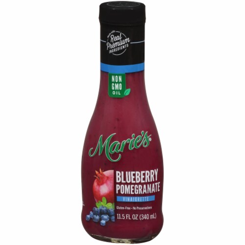Marie's Blueberry Pomegranate Vinaigrette Dressing Perspective: front