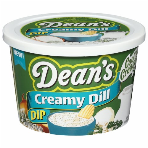 Dean's® Creamy Dill Dip Tub Perspective: front