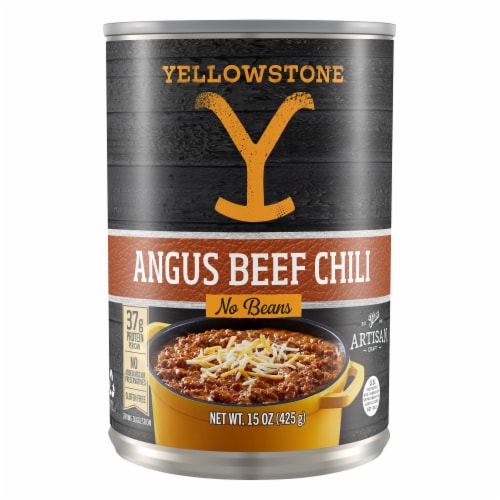 Yellowstone Angus Beef Chili No Beans Perspective: front