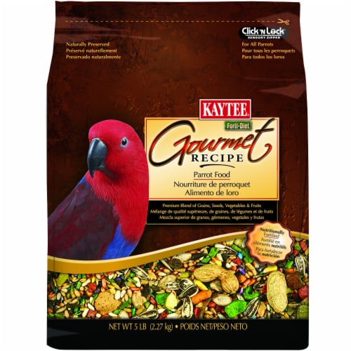 gourmet parrot food