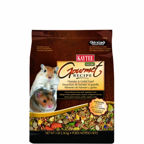 Kaytee Gourmet Recipe Hamster & Gerbil Food, 3 lb - Fry's Food Stores